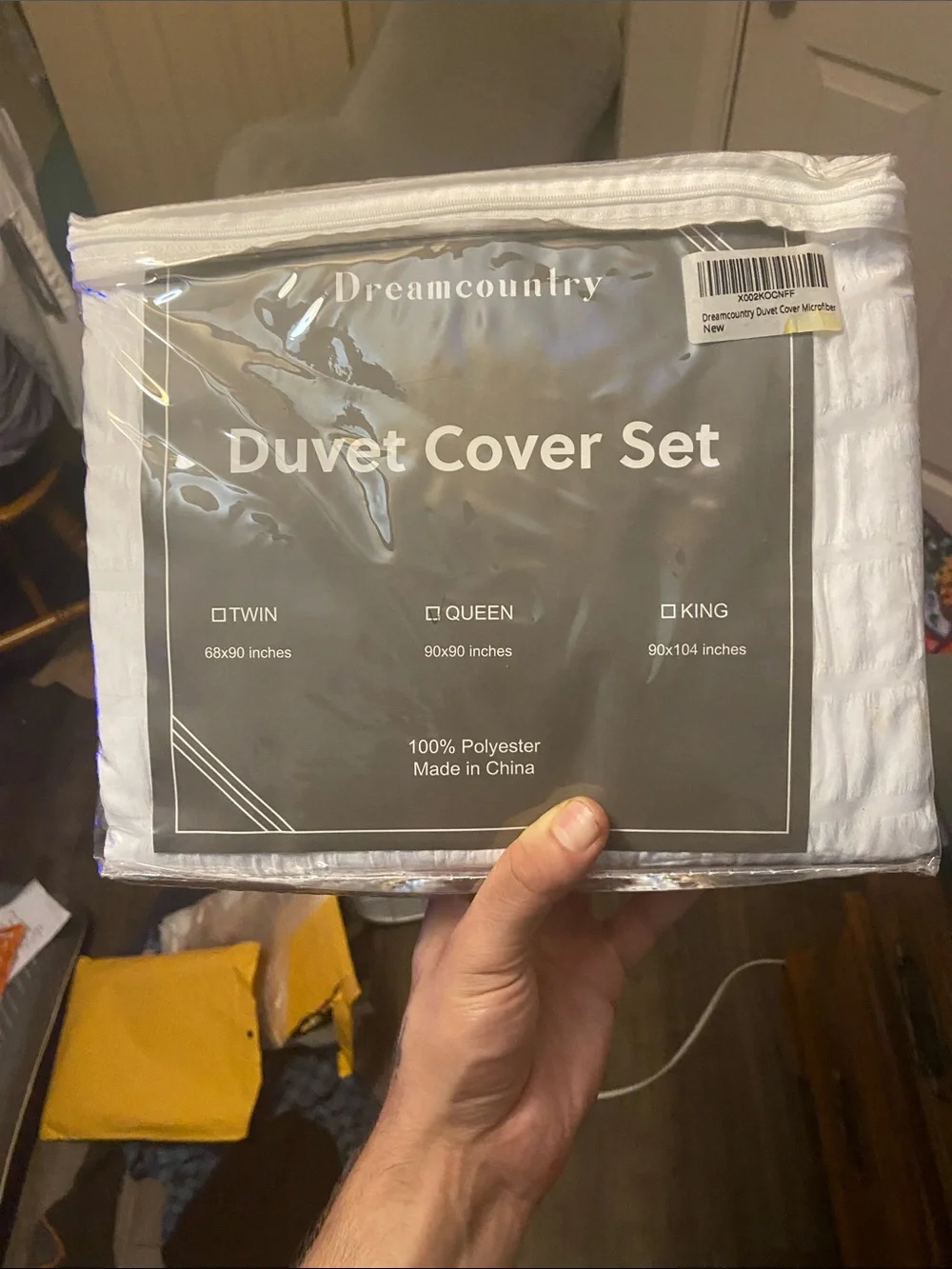 White Duvet Cover Set - Queen